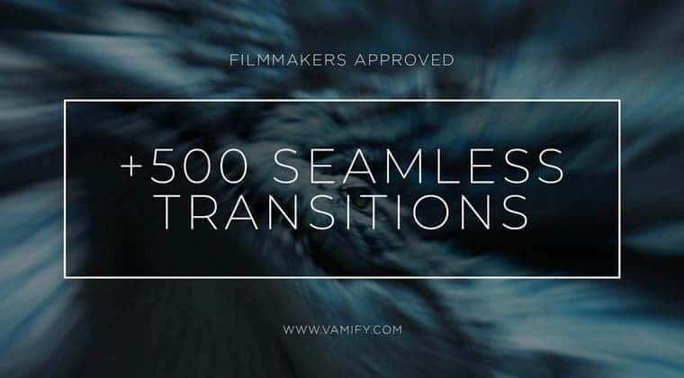 500+ Seamless Transitions for Adobe Premiere Pro<
